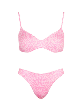 Animalier print bralette bikini - MC2 Saint Barth