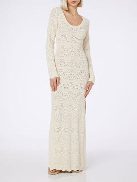 Woman cotton knit midi dress - MC2 Saint Barth