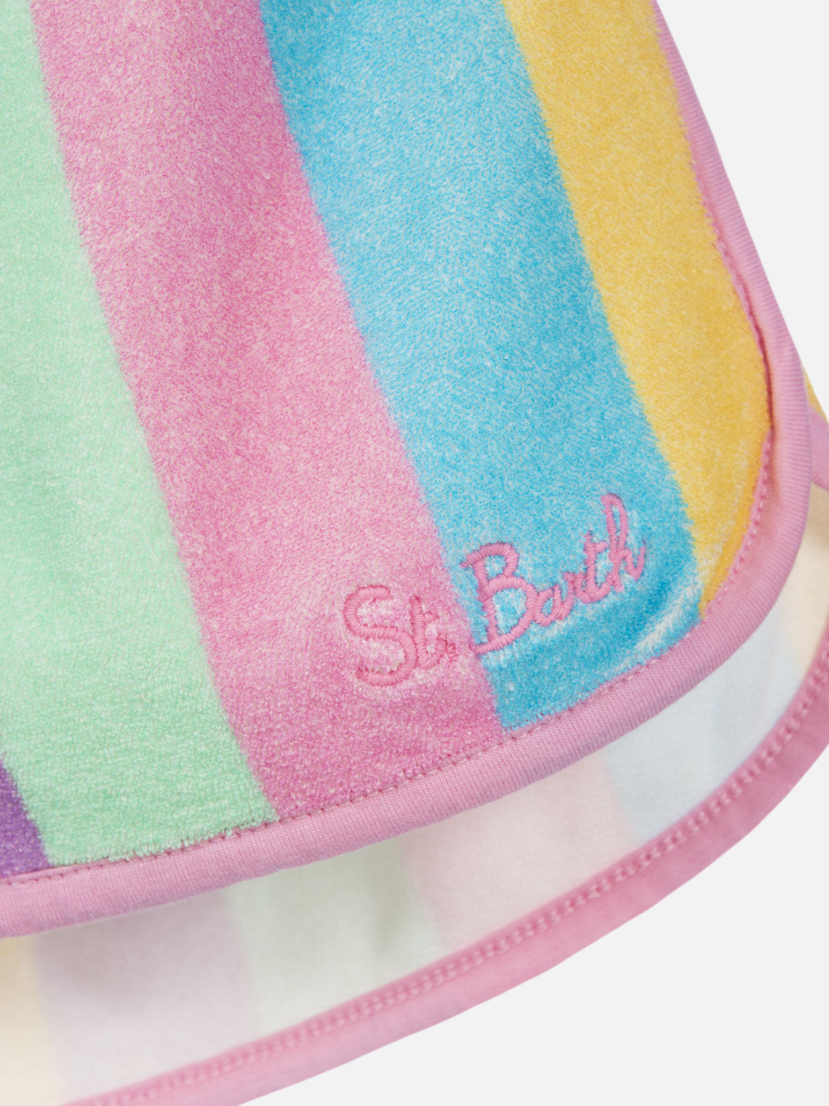 Pantaloncini pull up in spugna multicolore da bambina Curly
