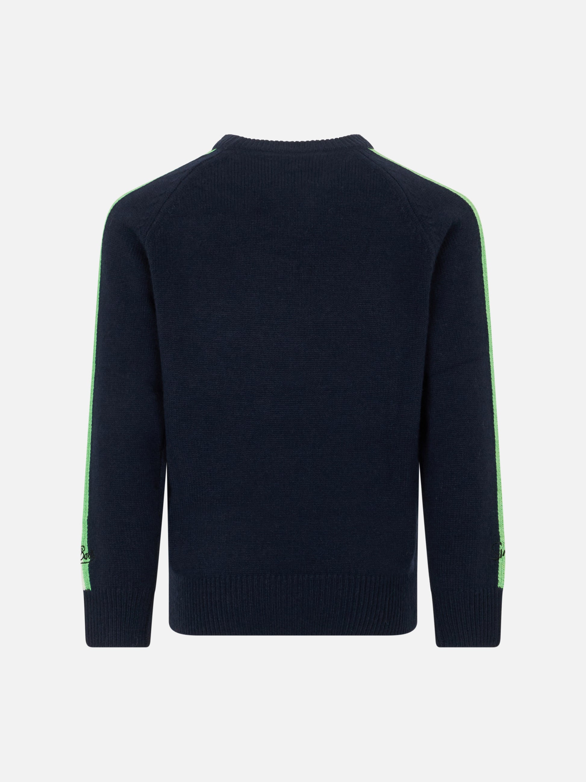 Boy crewneck sweater with Bart Simpson print |THE SIMPSON SPECIAL EDITION - MC2 Saint Barth