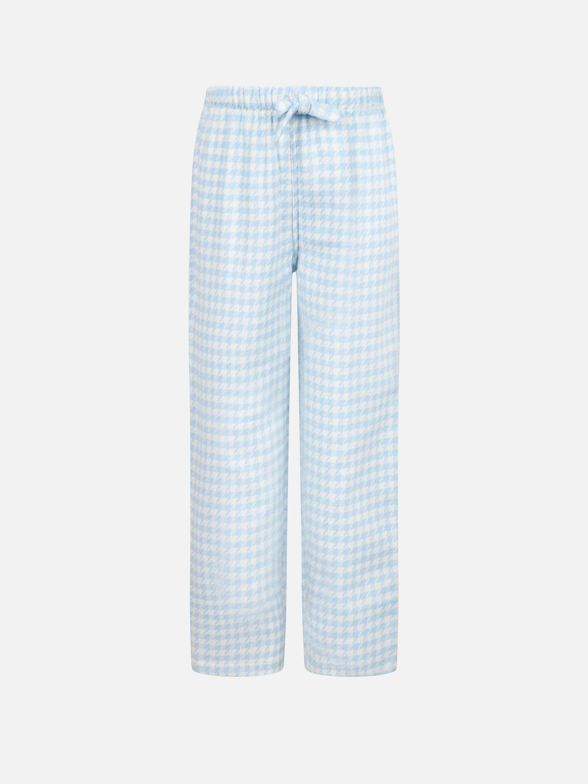 Kid pajama pants with pied de poule print - MC2 Saint Barth