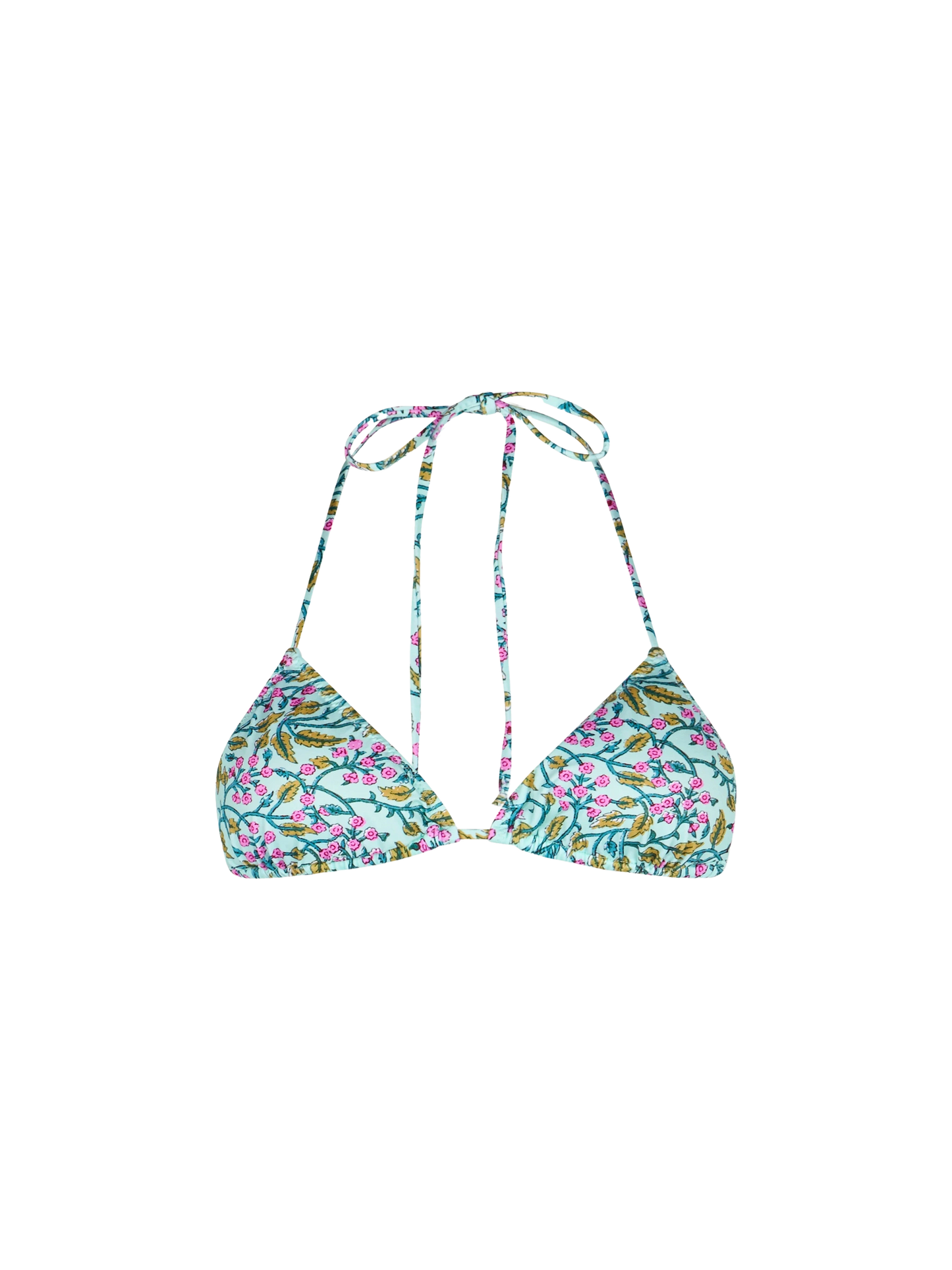 Costume da bagno donna con top a triangolo e fiori radicali Leah