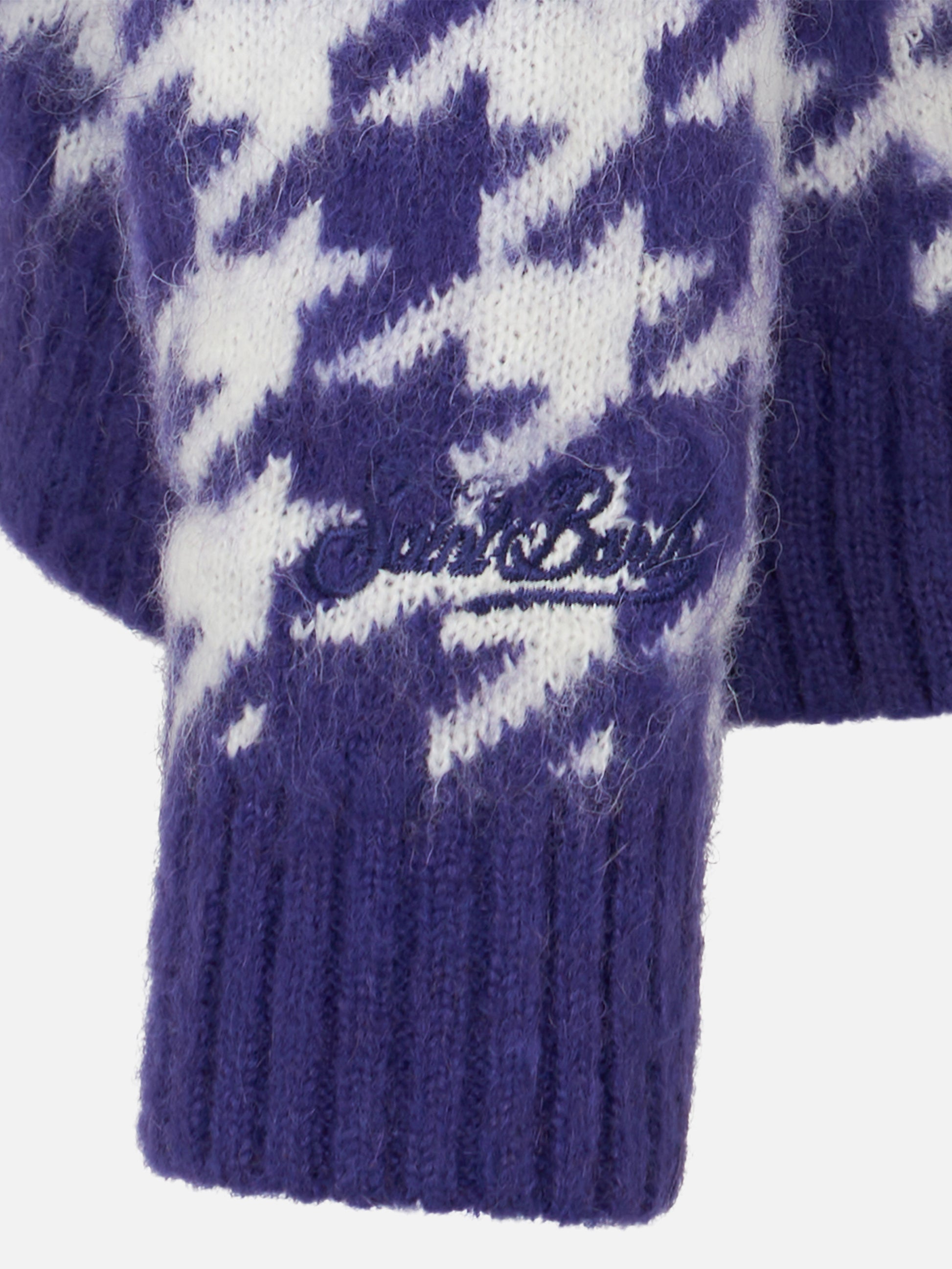 Girl crop cardigan with jewel buttons - MC2 Saint Barth