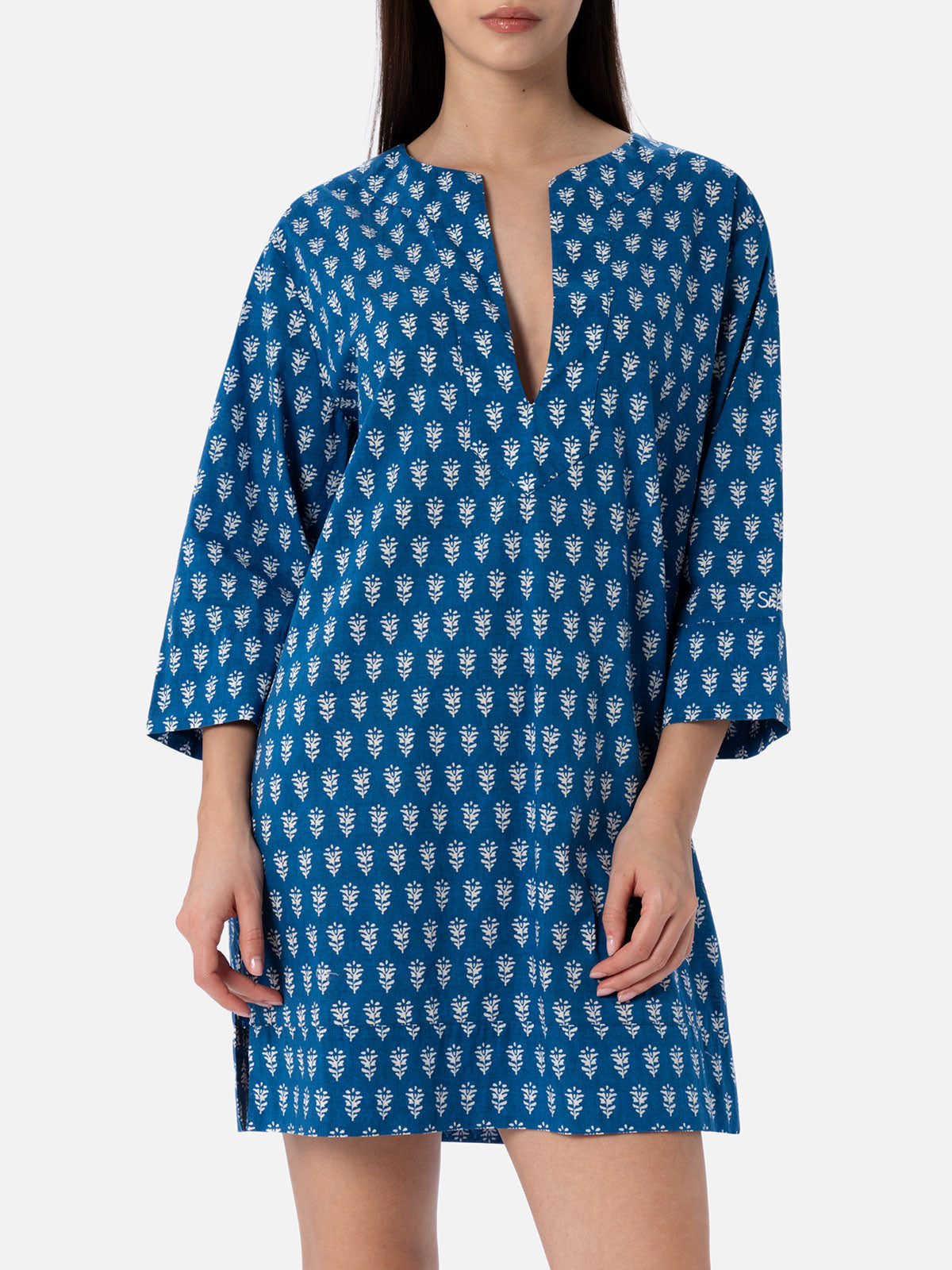 Woman cotton tunic dress Macha – MC2 Saint Barth