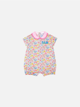 Baby cotton romper suit - MC2 Saint Barth