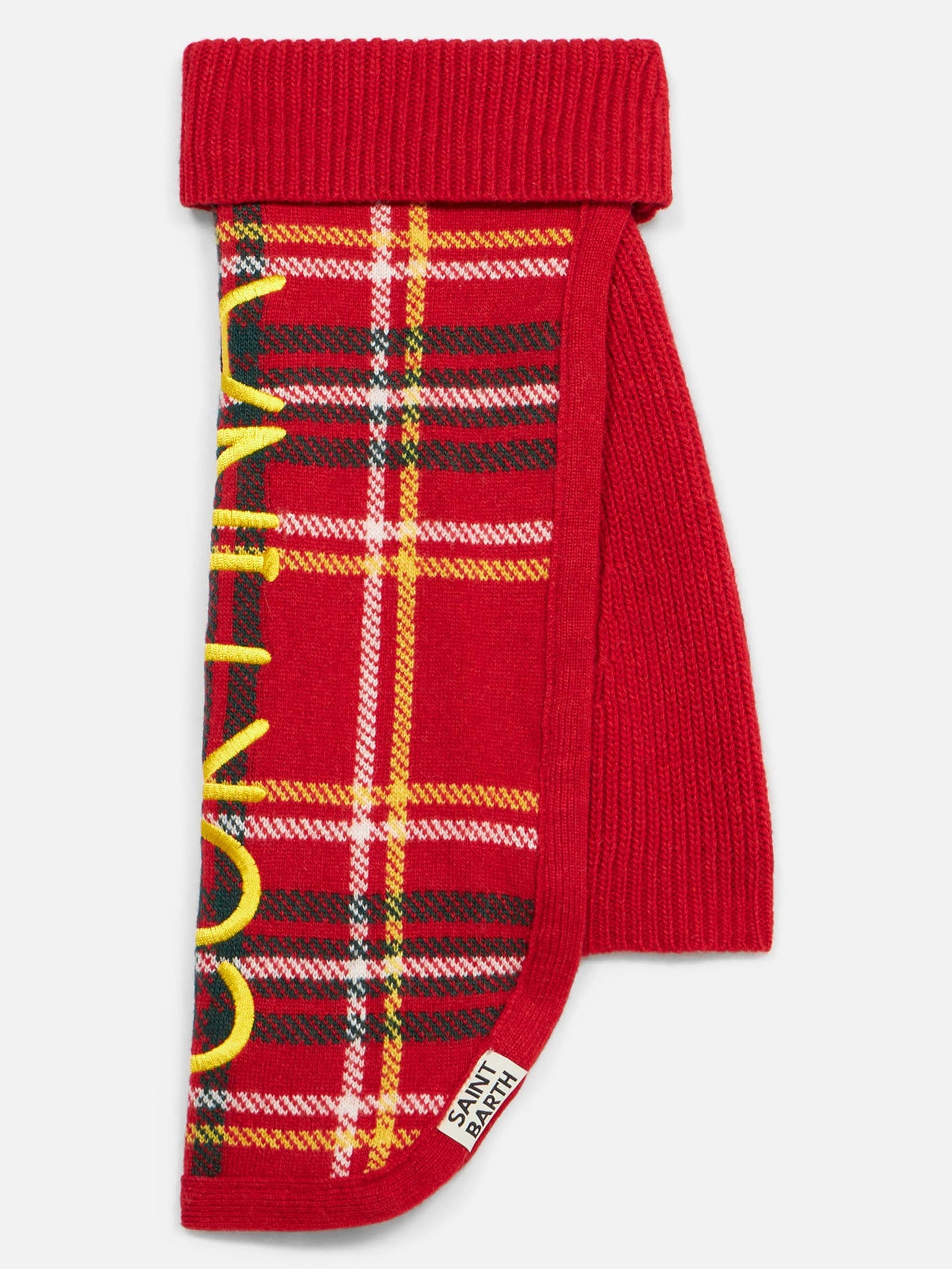Maglioncino per cani con stampa Tartan
