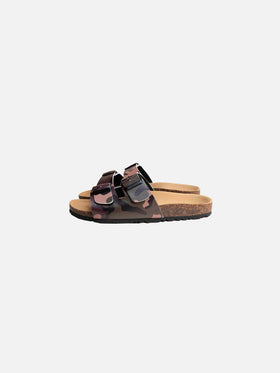 Cork sandals camouflage print - MC2 Saint Barth