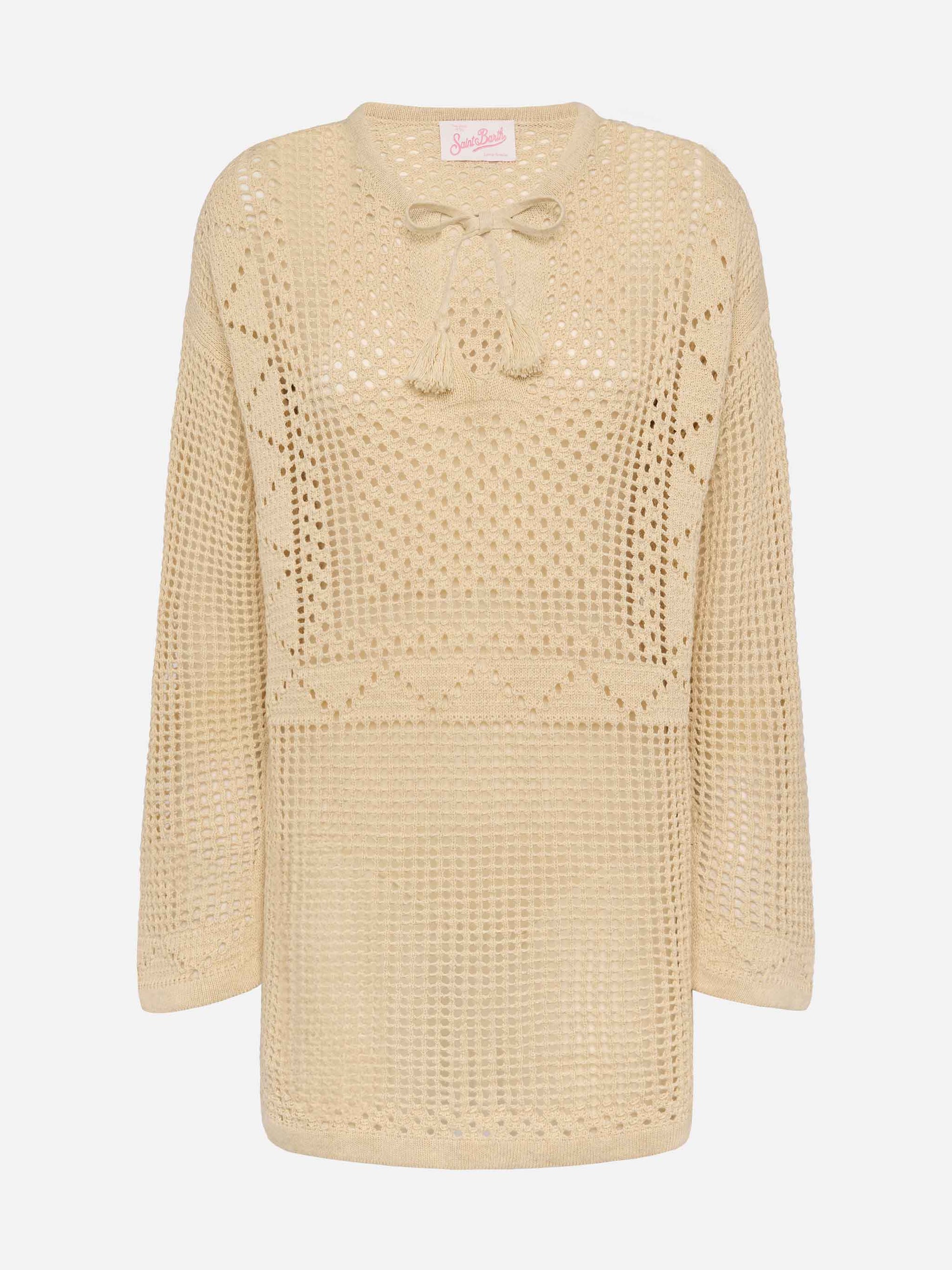 Alicia crochet mesh tunic - MC2 Saint Barth