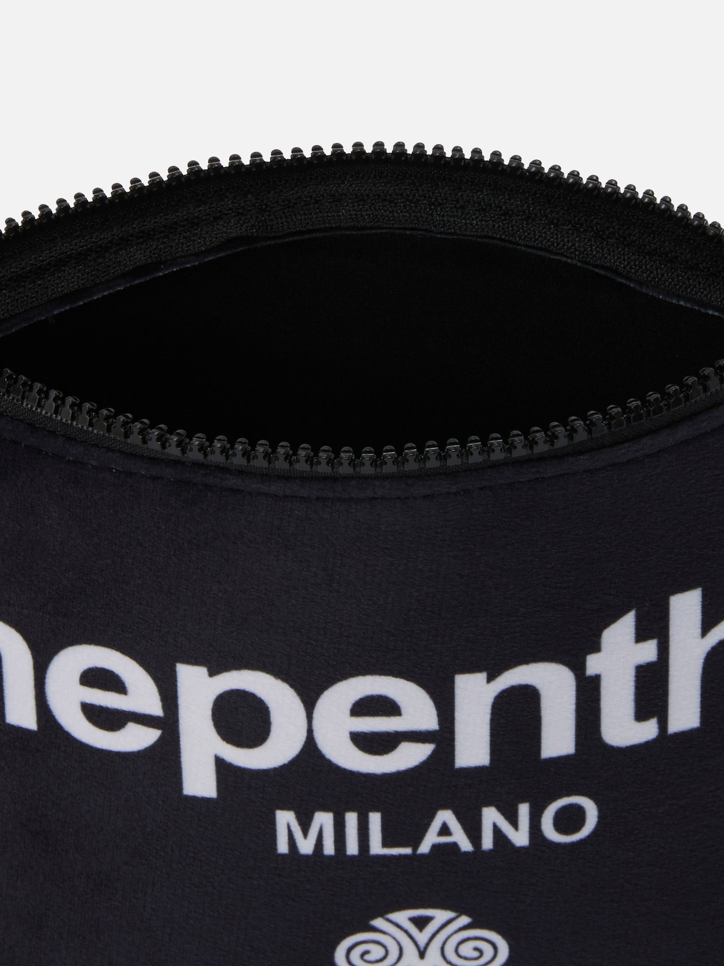 Pochette Aline effetto lana con stampa Nepentha | NEPENTHA SPECIAL EDITION