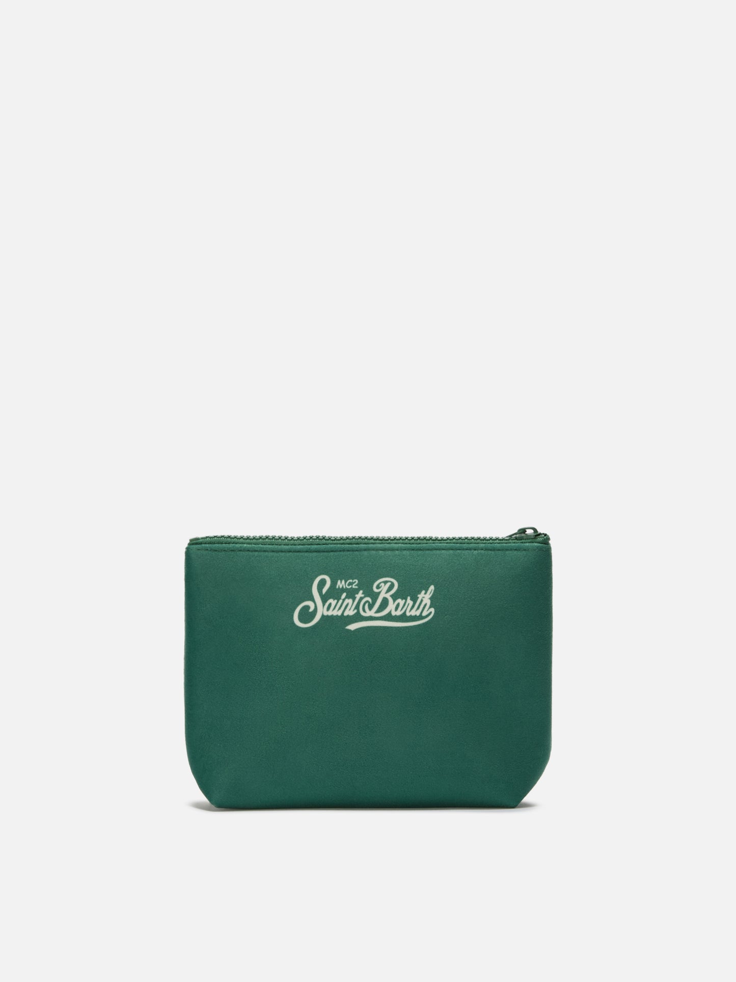 Pochette Aline effetto lana con stampa Campiglio