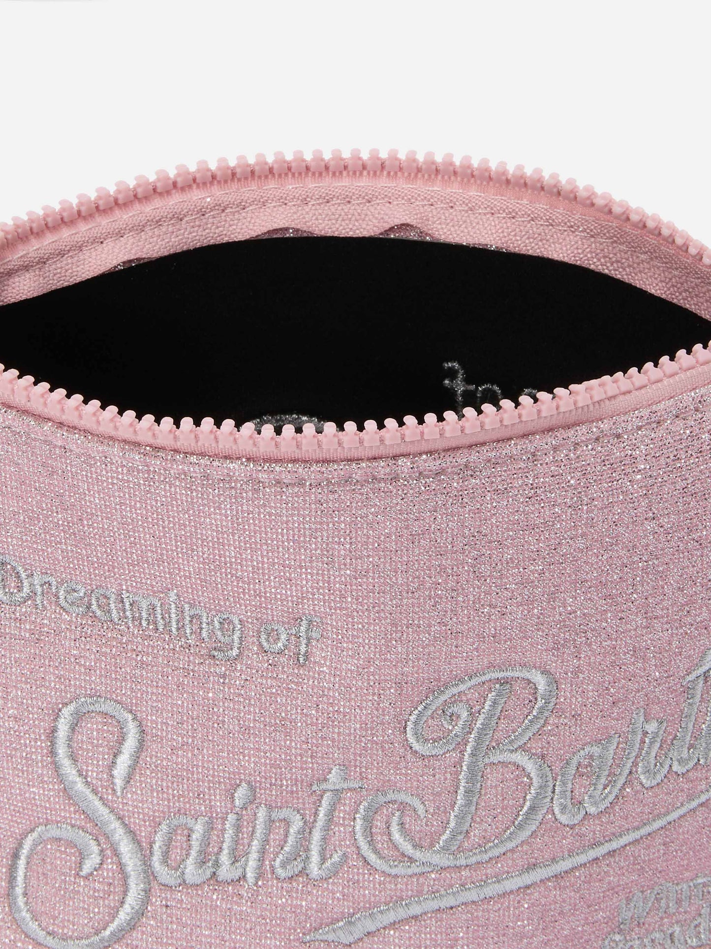 Aline Lurex Pouch in pink