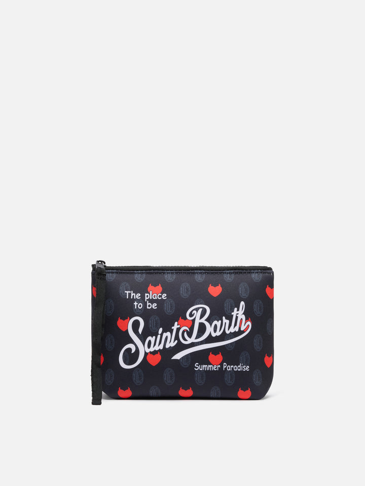 Pochette Aline in scuba con stampa Milan | AC MILAN SPECIAL EDITION