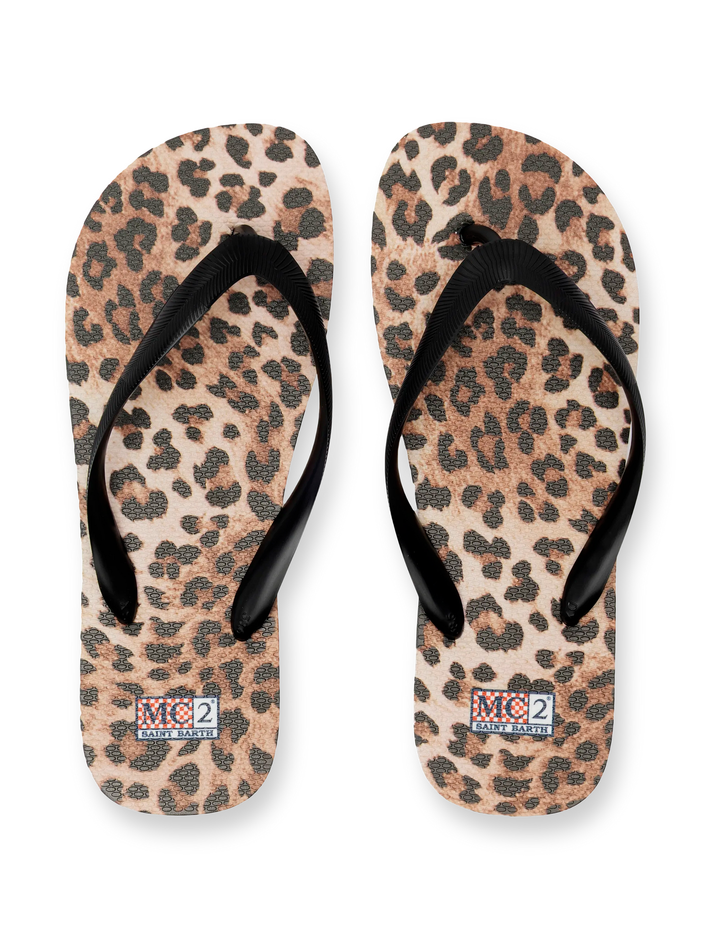 Alma flip flops with animalier print - MC2 Saint Barth