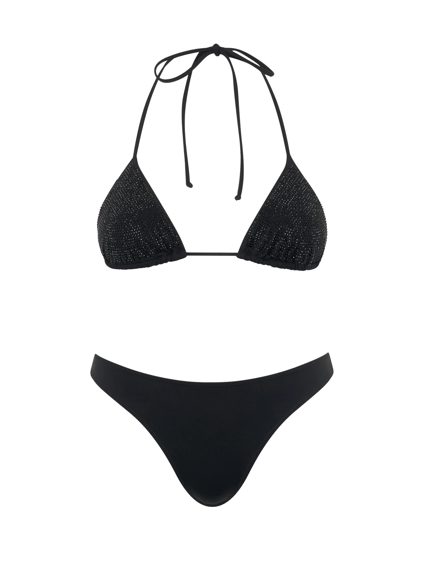 Woman triangle bikini Annabelle Virgo with rhinestones