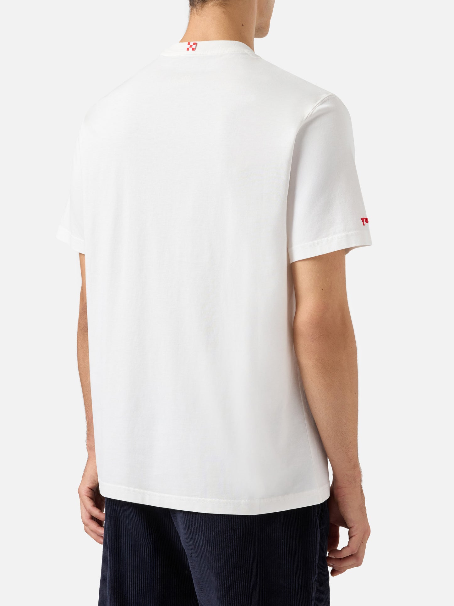 Winter cotton t-shirt Arnott with Praticamente Marocco... embroidery | YUPPIES SPECIAL EDITION