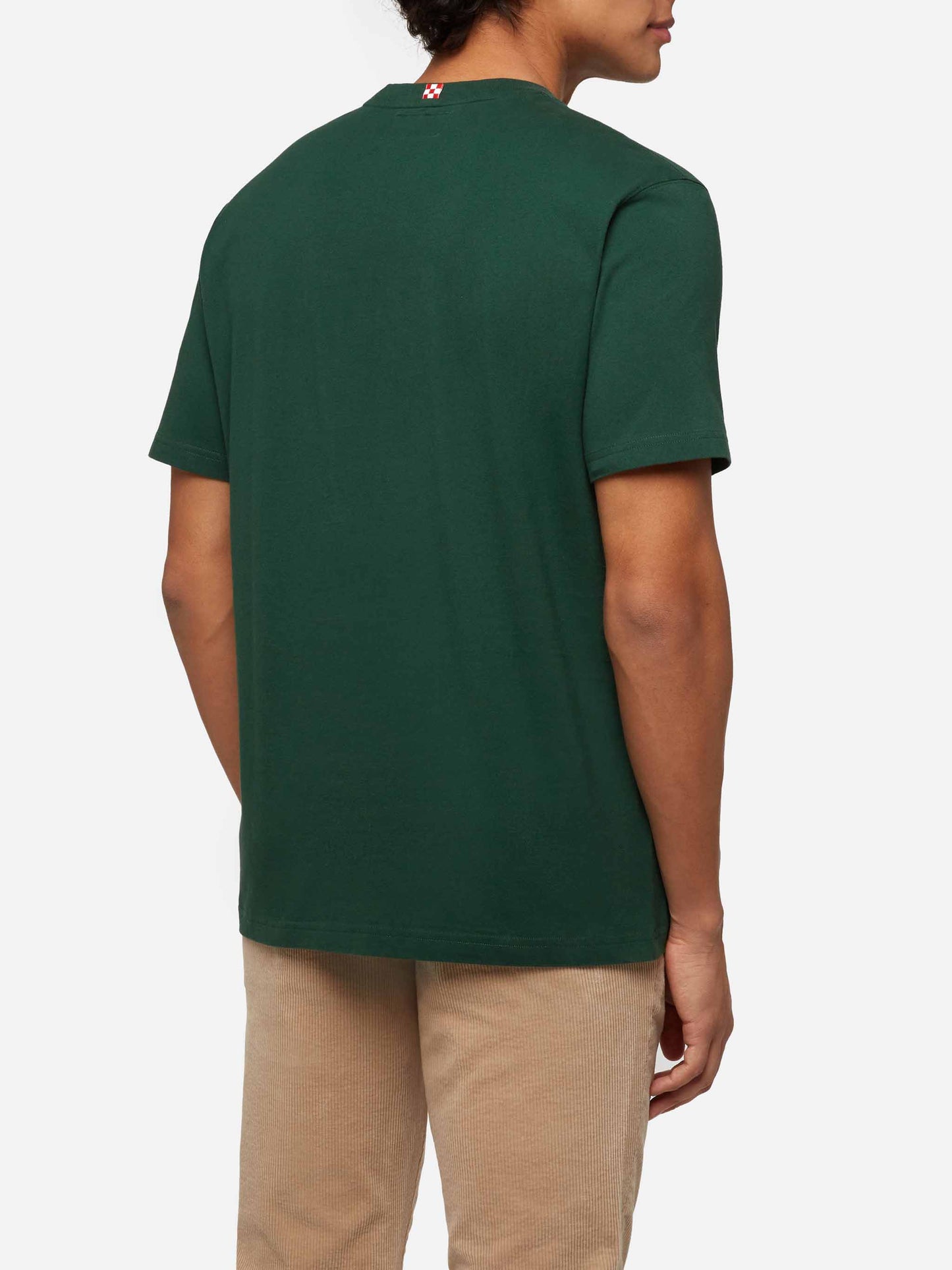 Winter cotton t-shirt Arnott with Verbier Aprés Ski print - MC2 Saint Barth