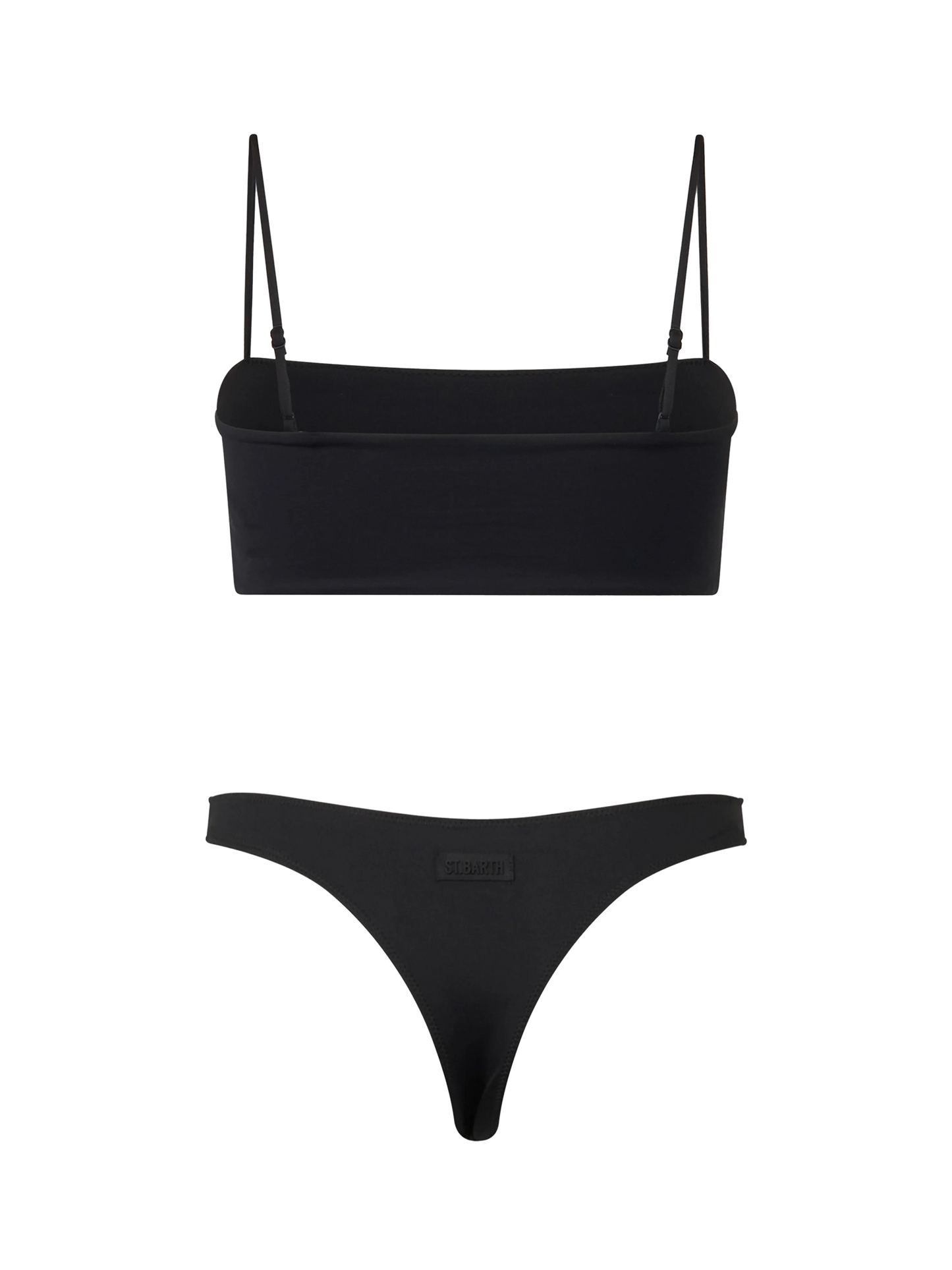 Bikini da donna a fascia zebrato Athena Naomi con strass
