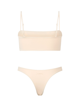 Woman animalier bandeau bikini Athena Naomi with rhinestones - MC2 Saint Barth