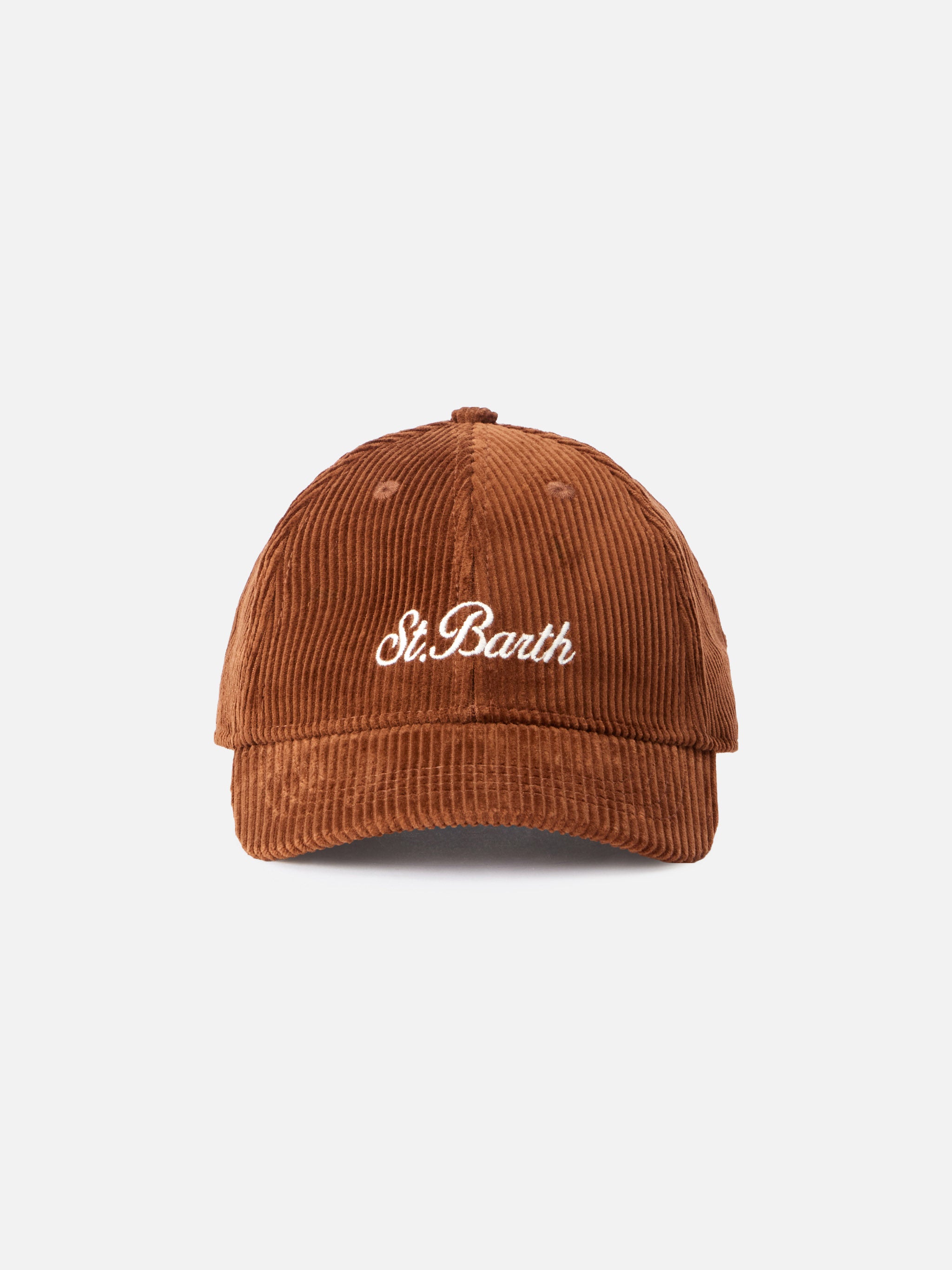 Camel corduroy ball cap Baseball with embroidered logo – MC2