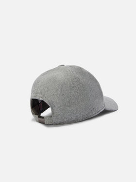 Baseball Cap Felt in gray wool blend