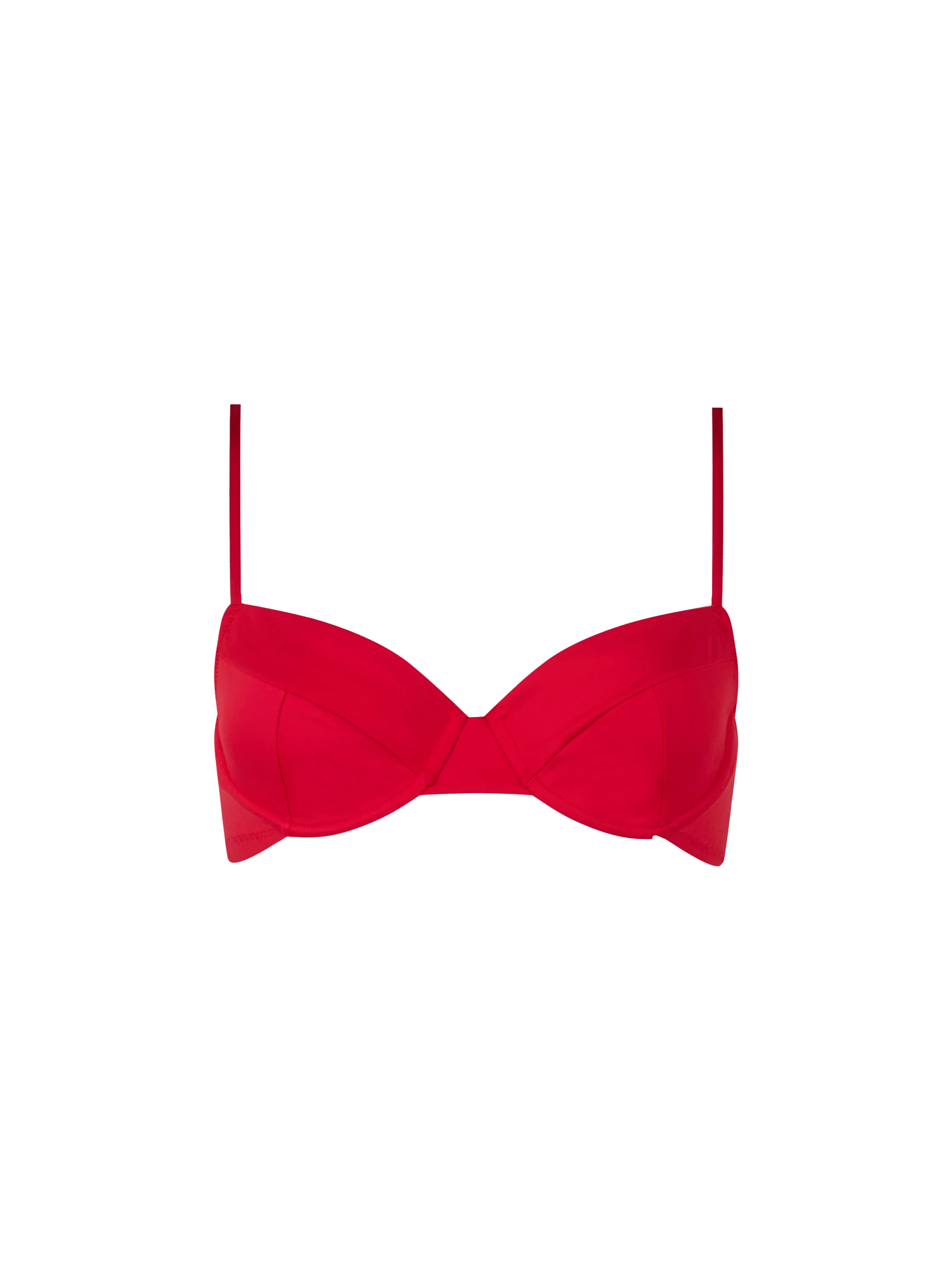 Red Bea bralette underwired bikini - MC2 Saint Barth