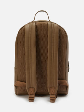 Backpack in brown leather