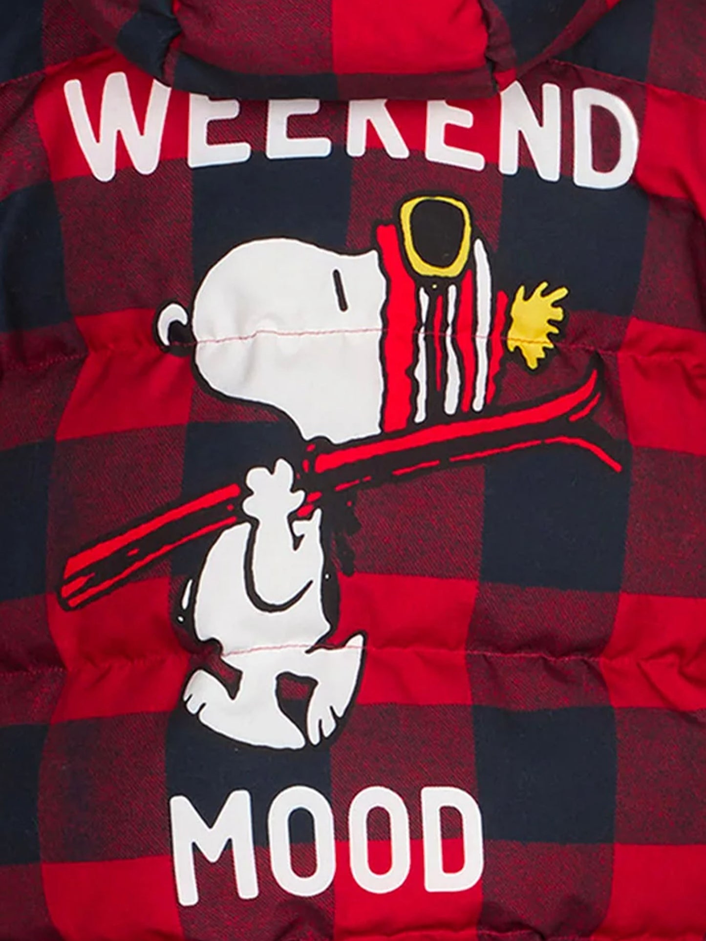 Piumino imbottito da bambino con cappuccio stampa Snoopy | Peanuts Special Edition