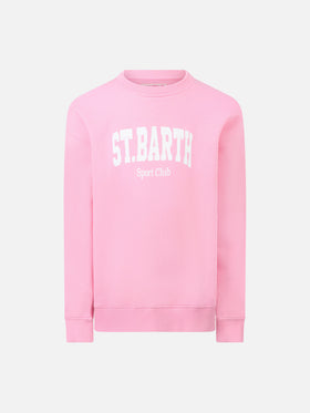 Girl sweatshirt Briony with Saint Barth print - MC2 Saint Barth