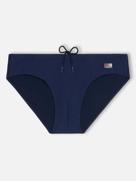 Navy blue swim briefs Cayo - MC2 Saint Barth