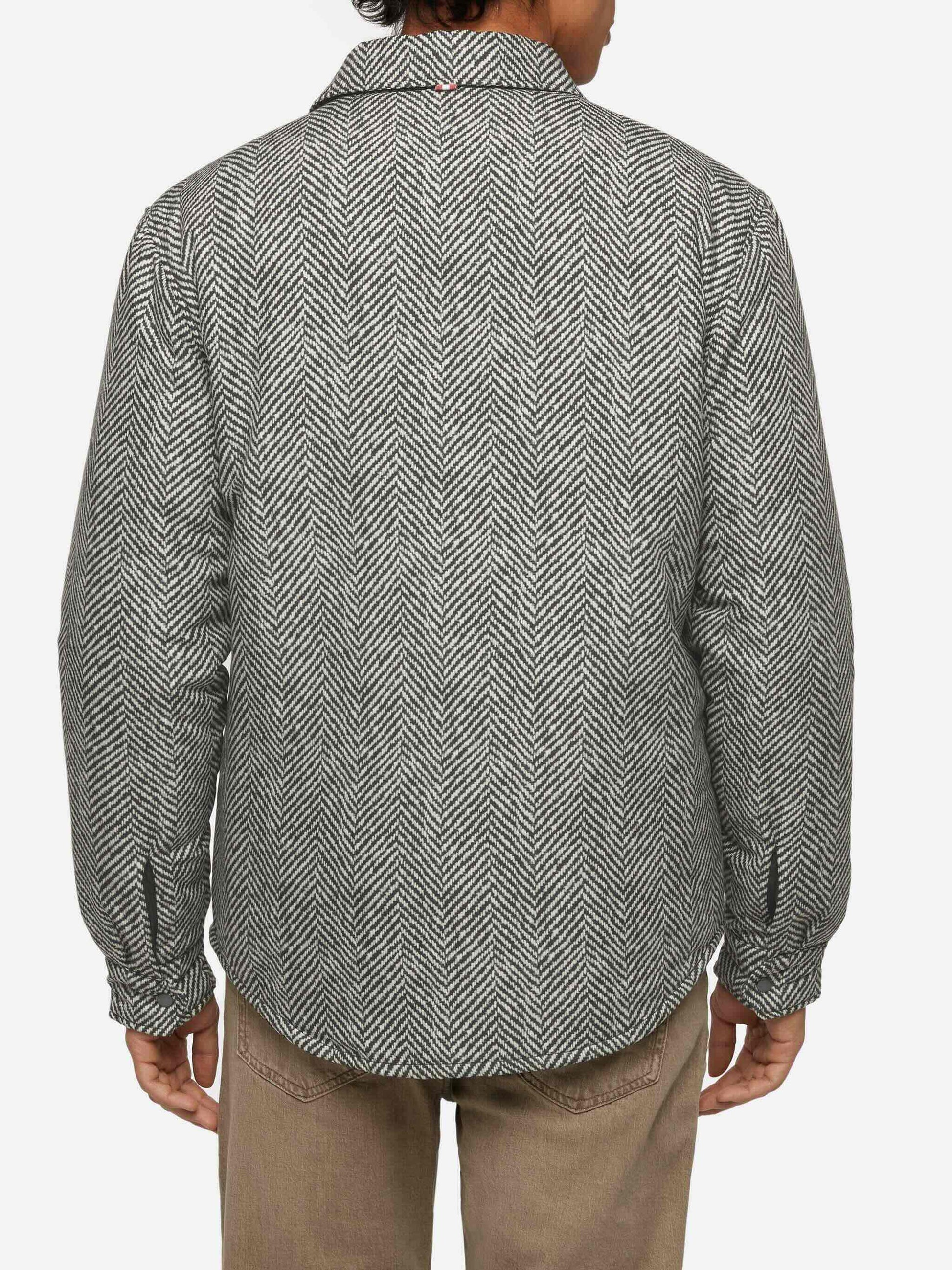 Technic fabric overshirt Chalet with herringbone print - MC2 Saint Barth
