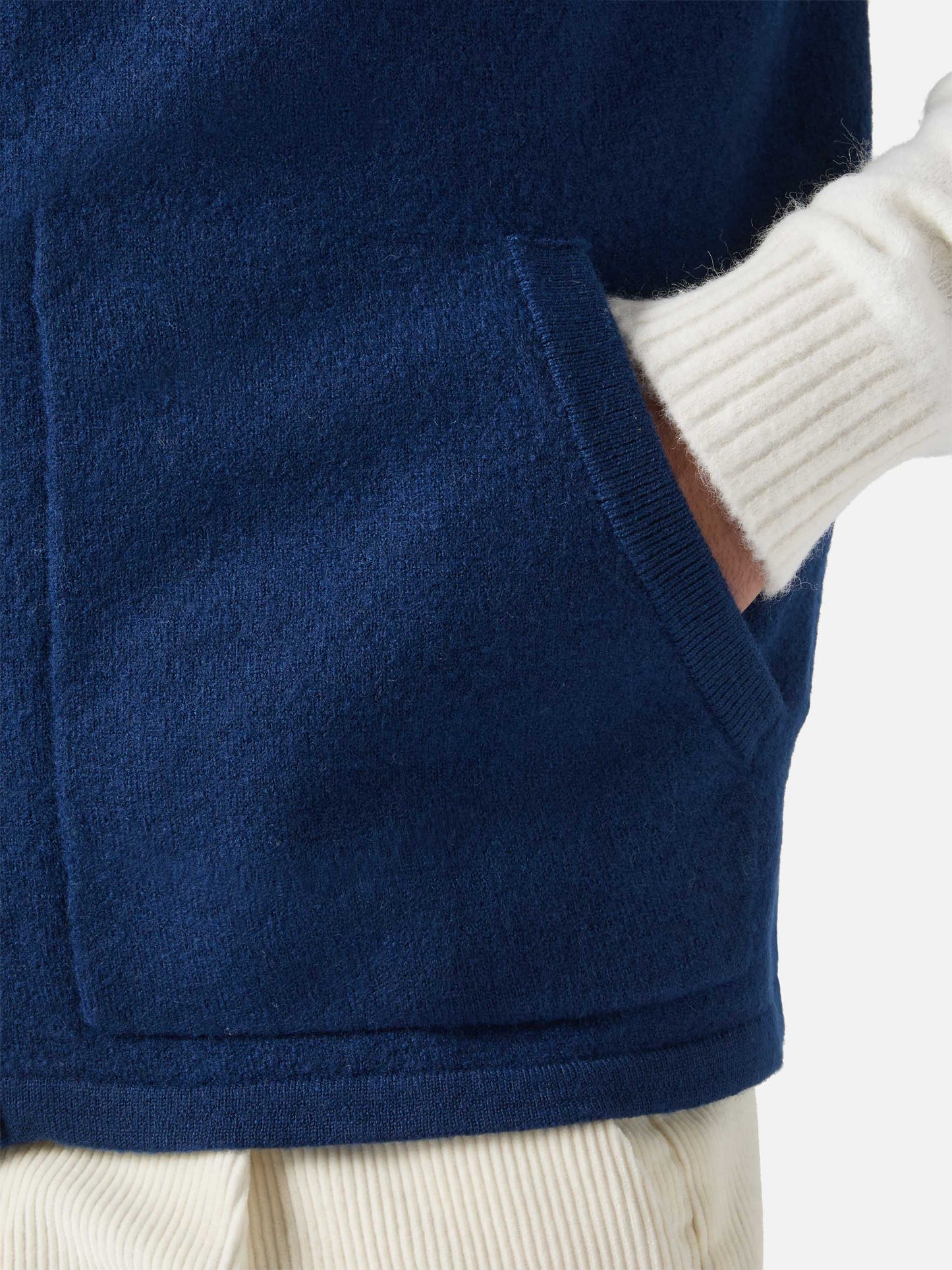 Gilet smanicato Chioto blu navy