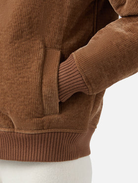 Bomber Celia in corduroy con interno teddy