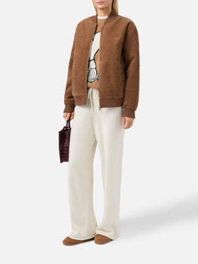 Bomber Celia in corduroy con interno teddy