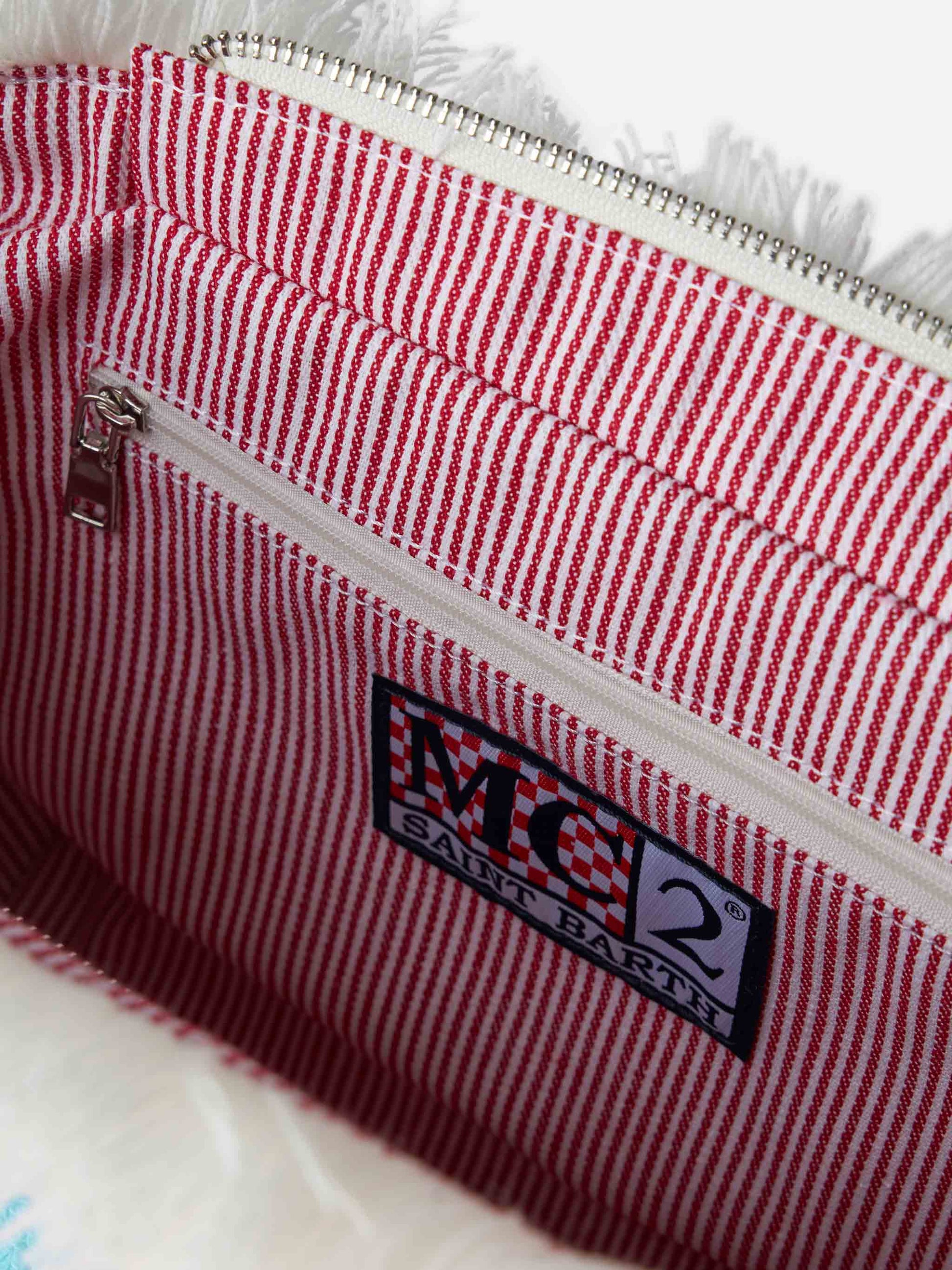 Terry multicolor patch Colette Sponge handbag - MC2 Saint Barth