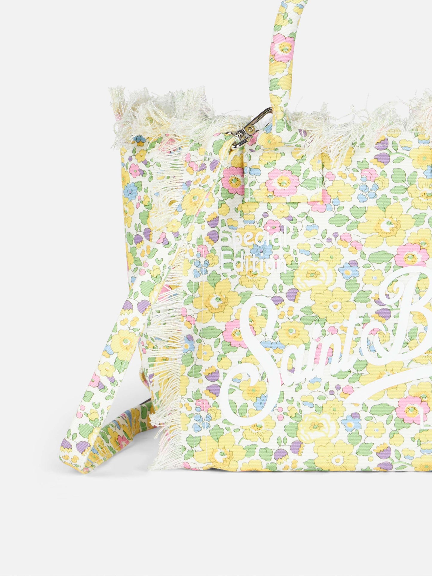 Betsy Cotton canvas Colette Liberty handbag |MADE WITH LIBERTY FABRIC - MC2 Saint Barth