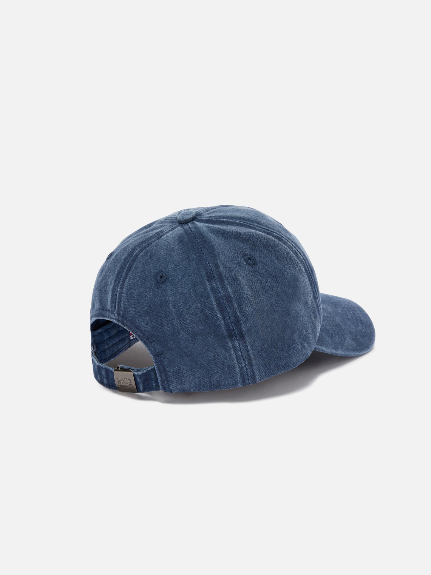 Cappellino Davis con visiera in cotone blu e ricamo | Special Edition