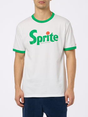 Man cotton t-shirt with Sprite print | COCA-COLA® SPECIAL EDITION - MC2 Saint Barth