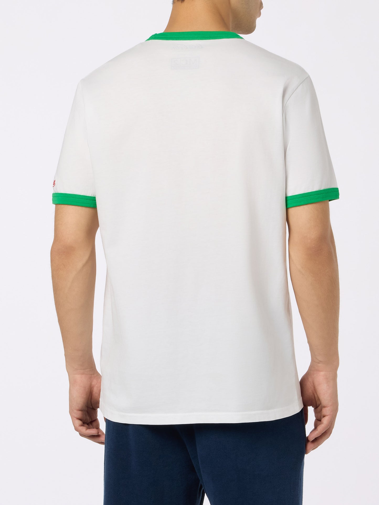 Man cotton t-shirt with Sprite print | COCA-COLA® SPECIAL EDITION - MC2 Saint Barth