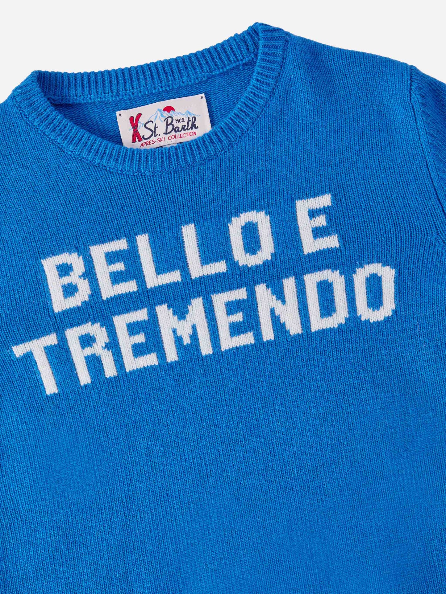 Maglione Douglas in misto cashmere con jaquard Bello e Tremendo