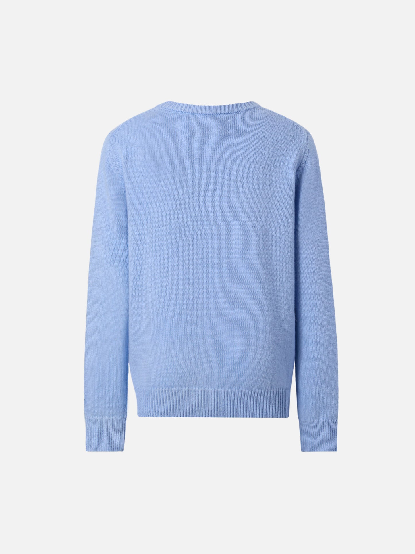 Maglione Douglas in misto cashmere con jacquard Cortina