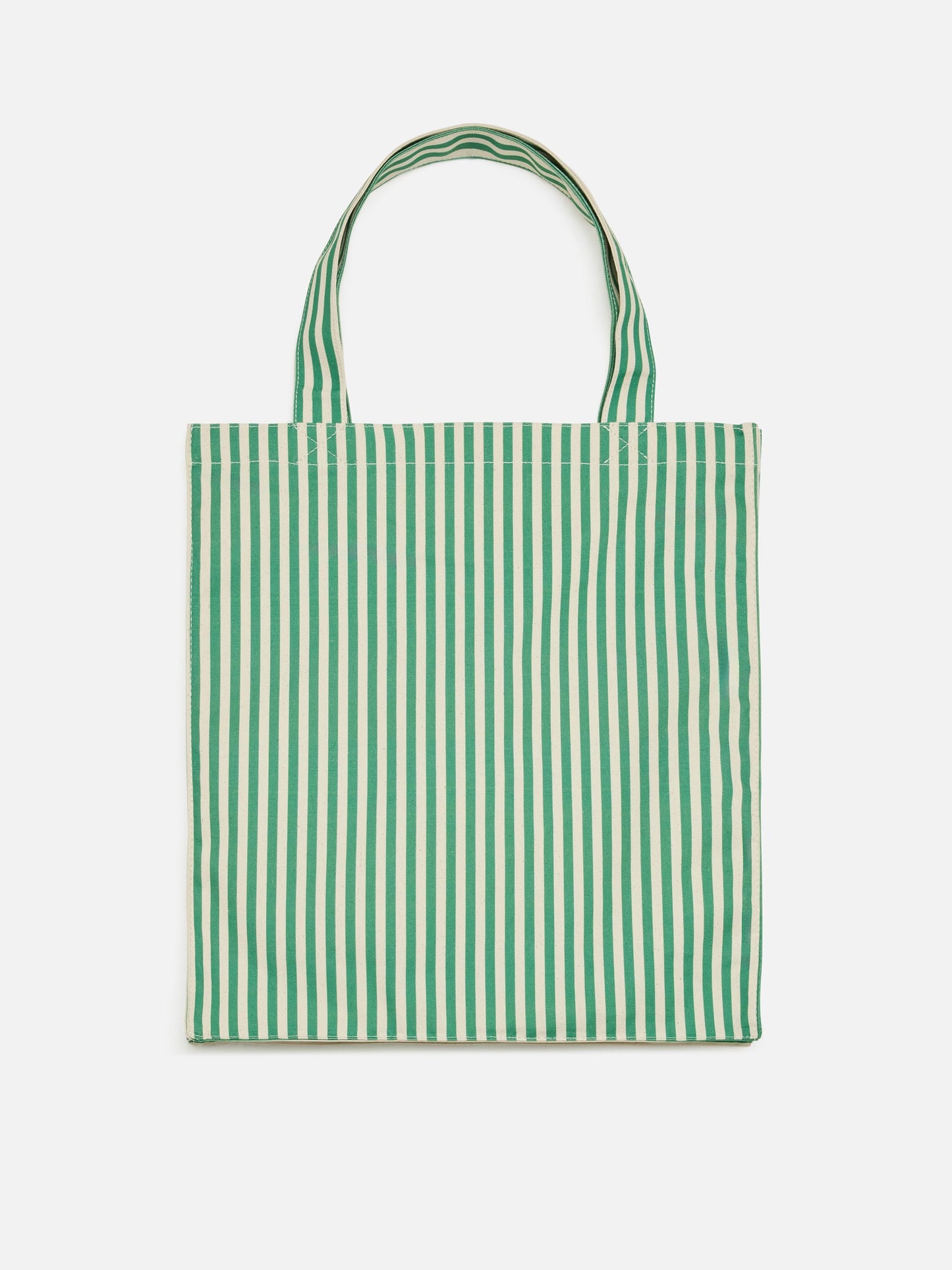 Essential flat cotton striped Bag with Saint Barth logo - MC2 Saint Barth