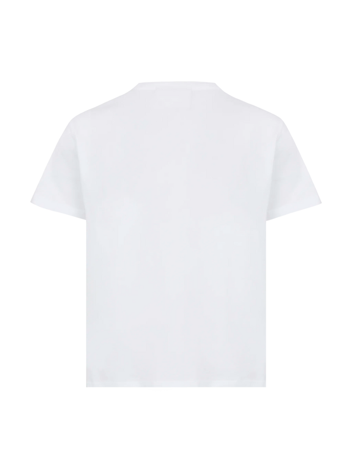 Elly cotton jersey crewneck t-shirt with Saint Barth patch - MC2 Saint Barth