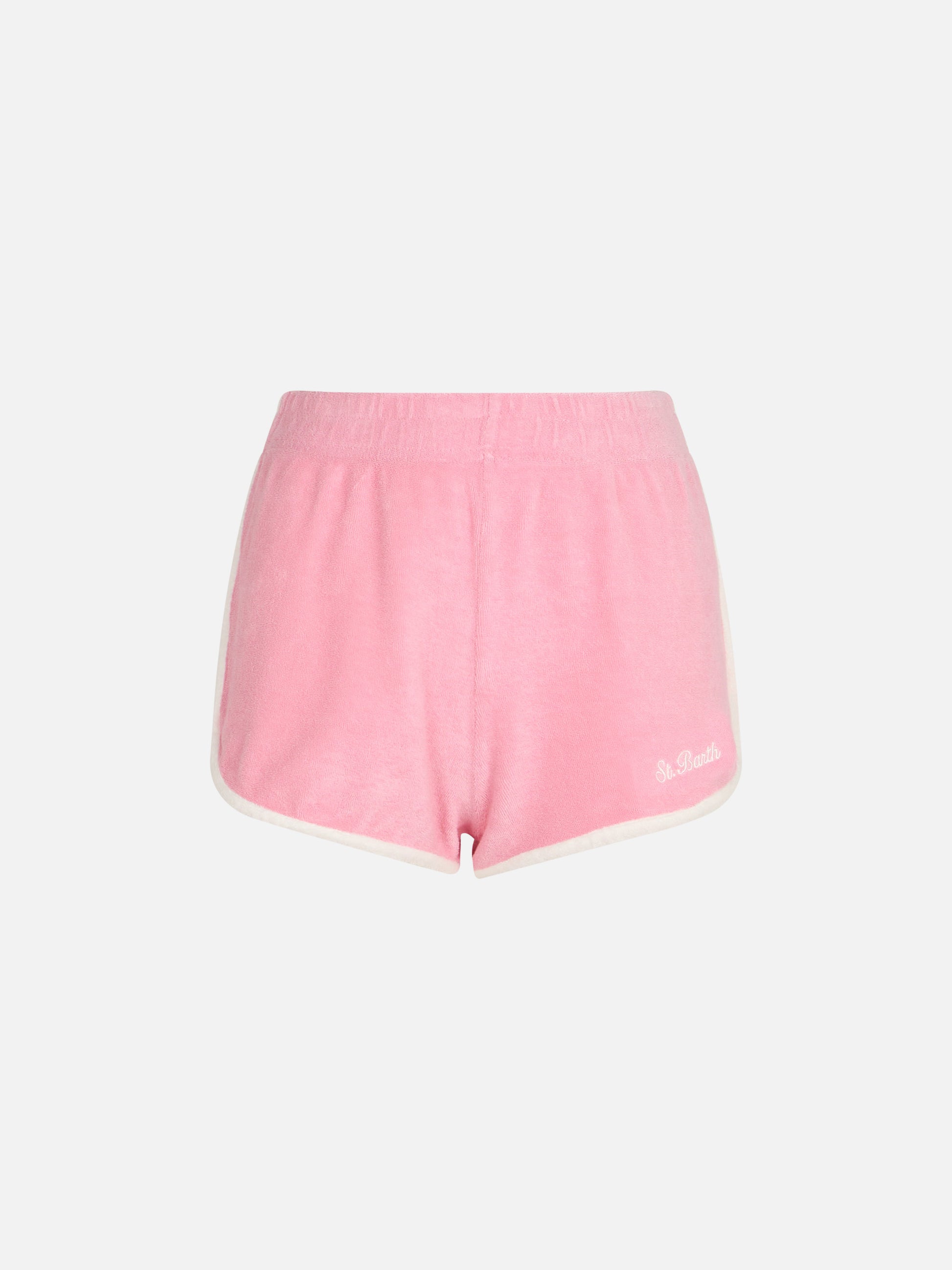 Woman terry cotton pull up shorts Francine - MC2 Saint Barth