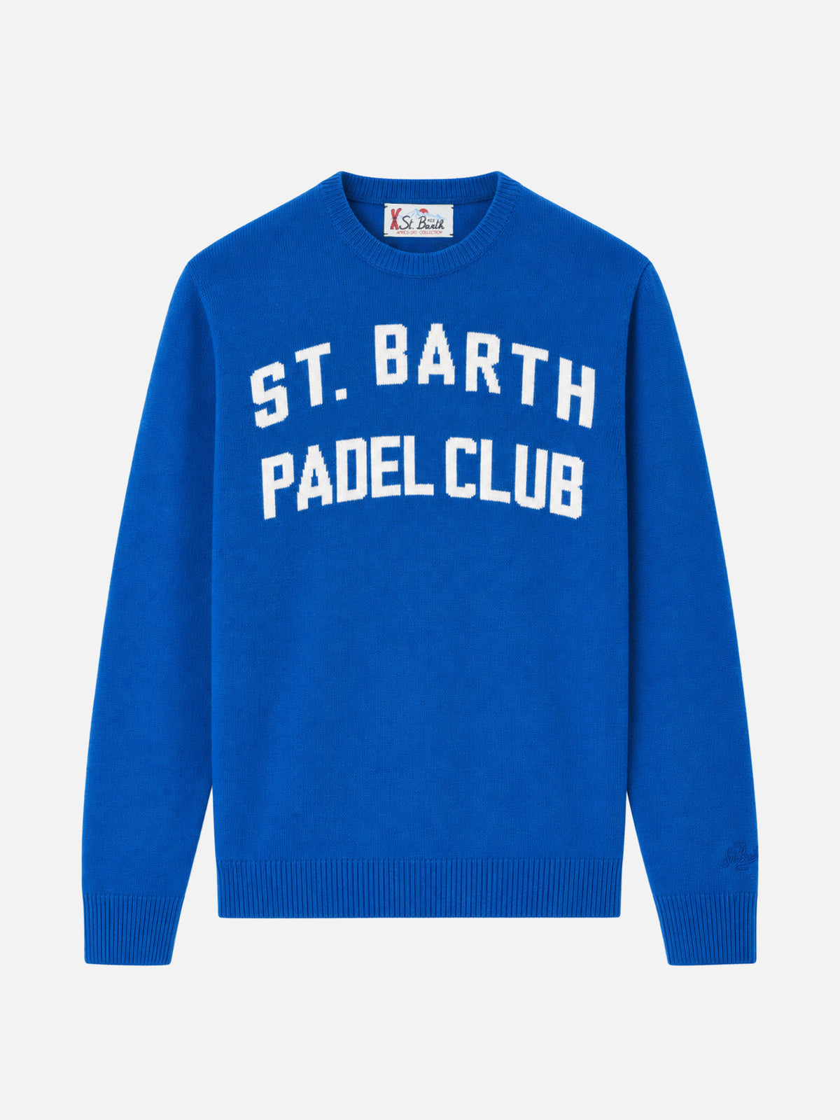 Maglione Heron con jacquard St. Barth Padel Club