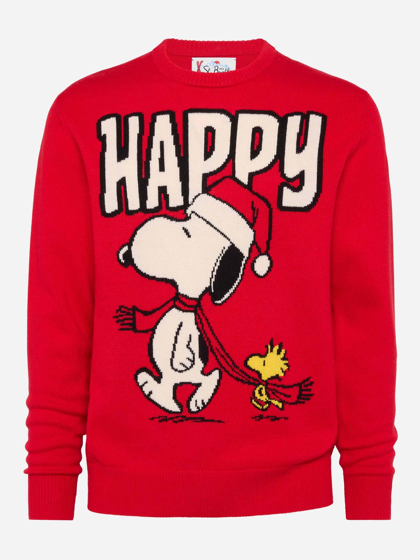 Sweater Heron with Snoopy jacquard | SNOOPY PEANUTS® SPECIAL EDITION - MC2 Saint Barth