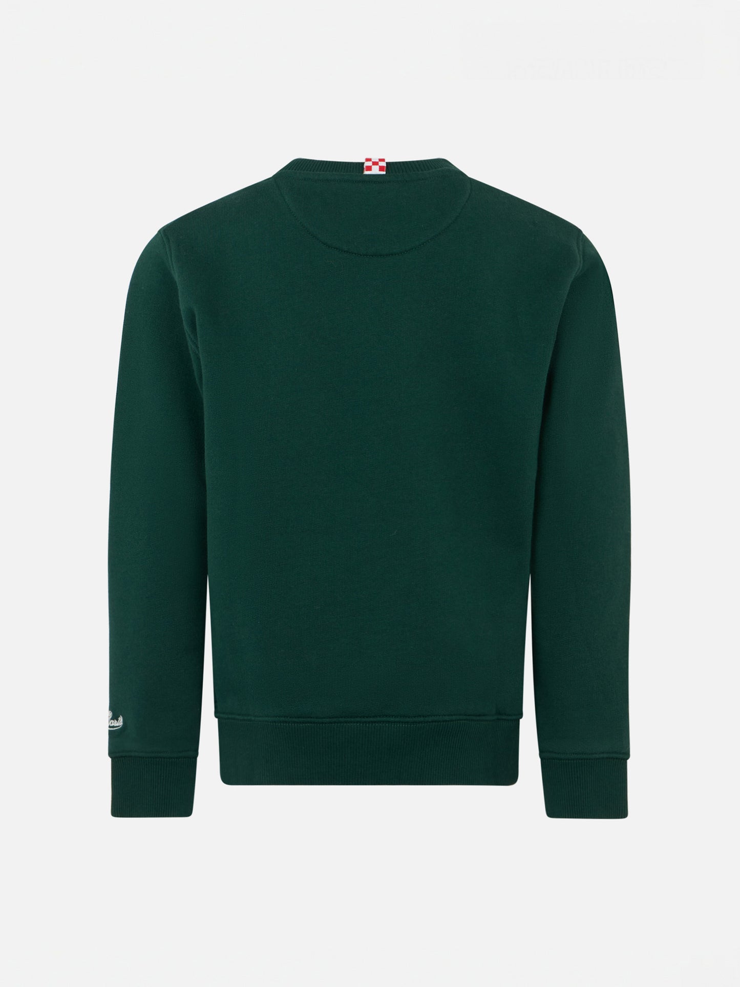 Felpa verde girocollo da bambino con stampa Snoopy | EDIZIONE SPECIALE SNOOPY PEANUTS™