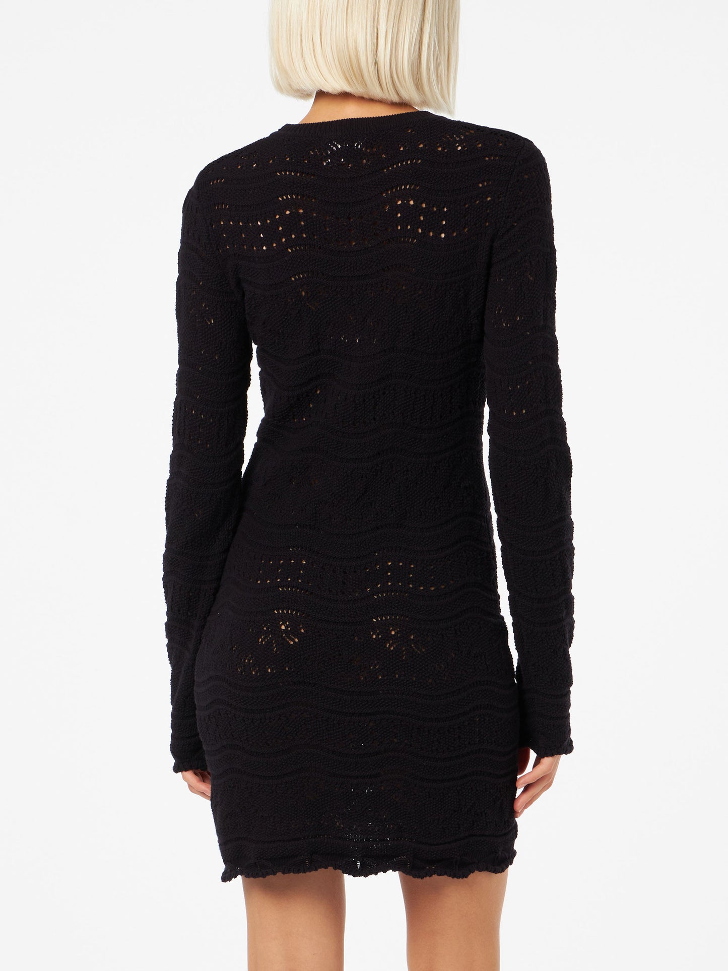 Imany cotton knit mini dress - MC2 Saint Barth