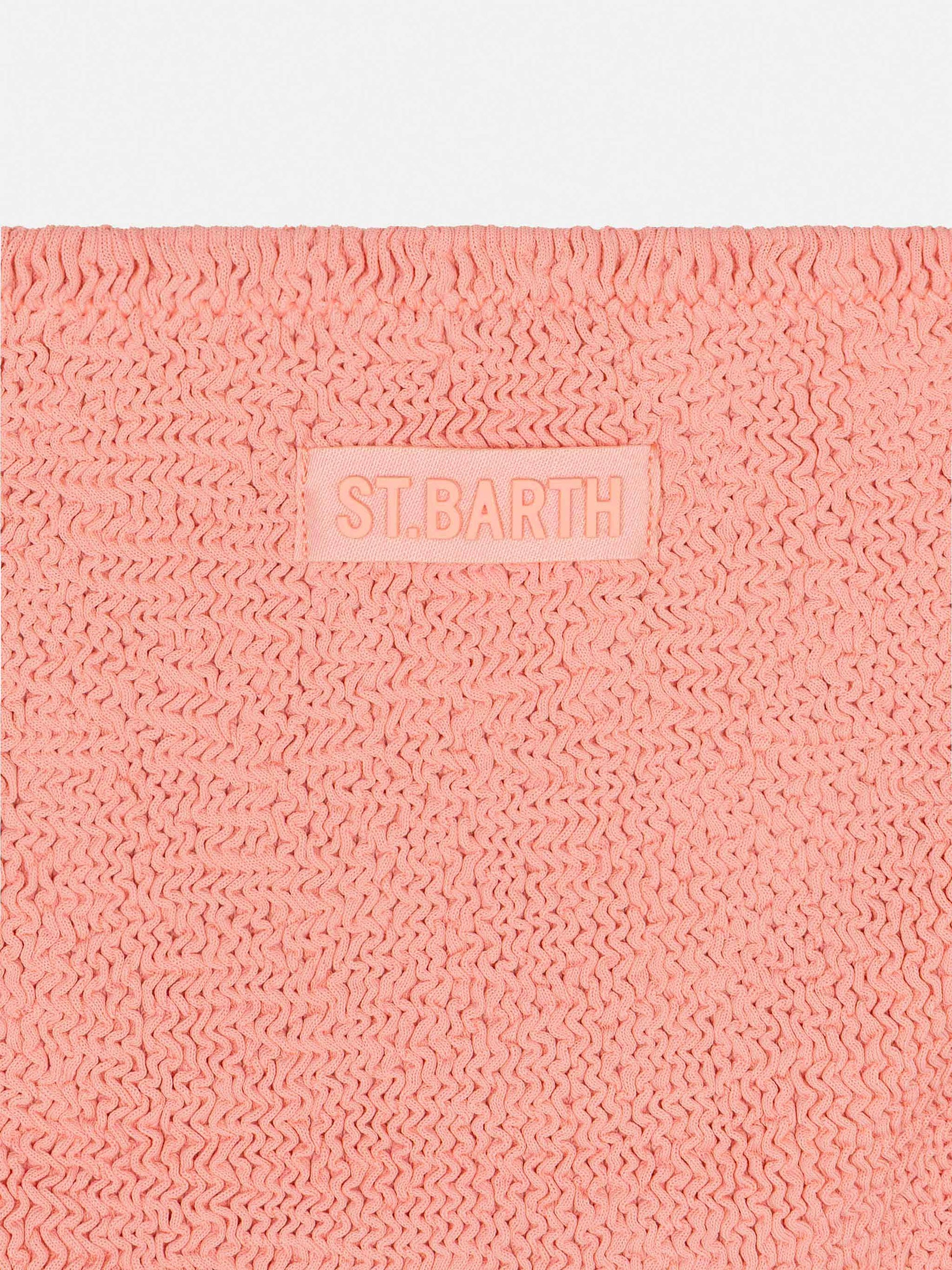 Jaiden pink crinkle bralette bikini - MC2 Saint Barth