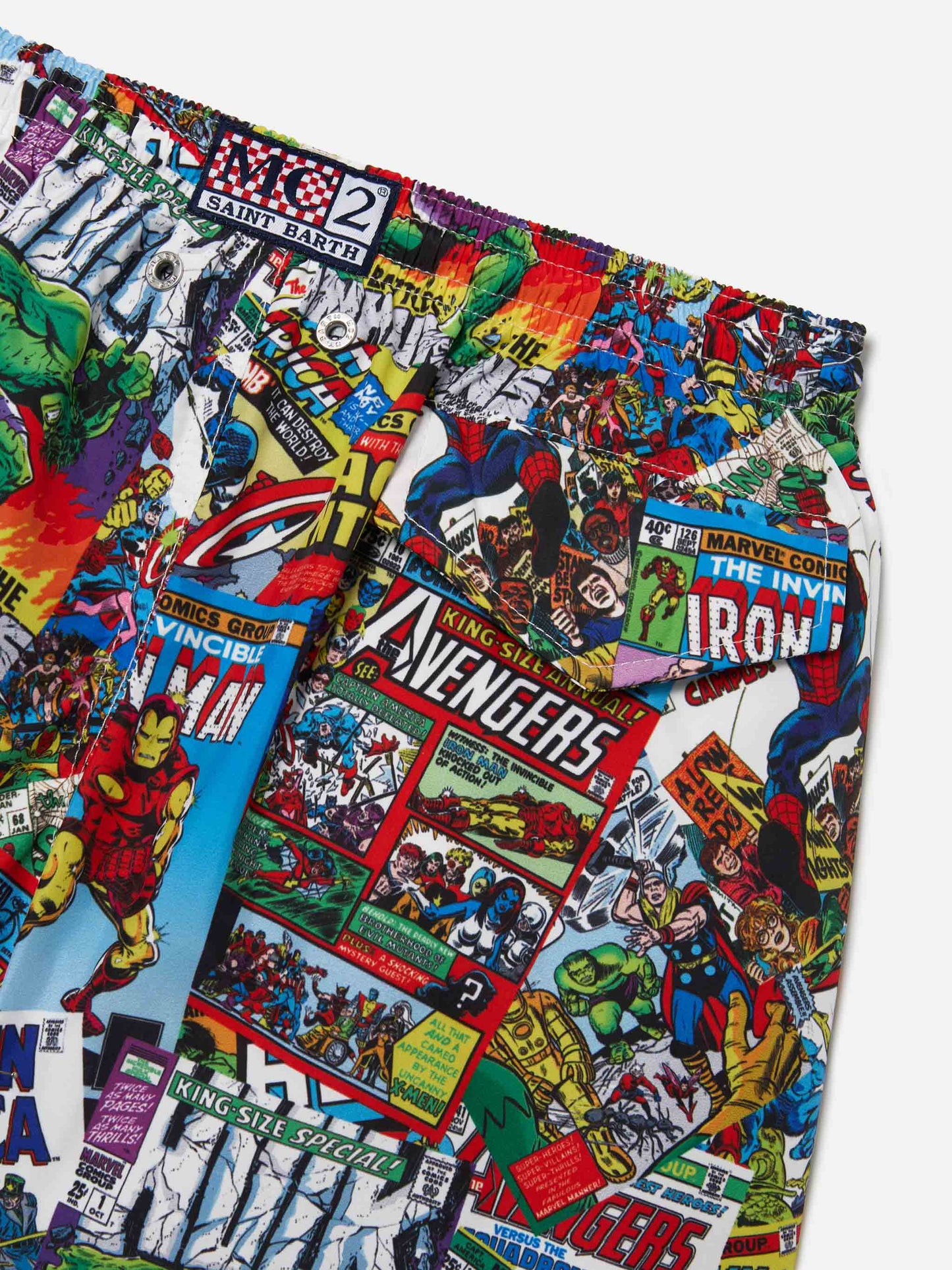 Jean Lighting swim shorts with Marvel all-over print | Special Edition