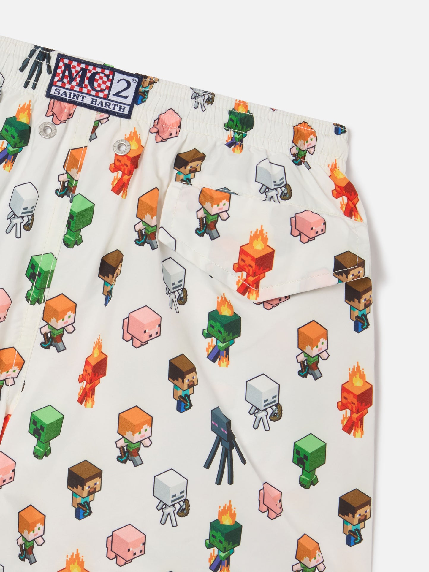 Jean Lighting swim shorts with Minecraft all-over print | Special Edition